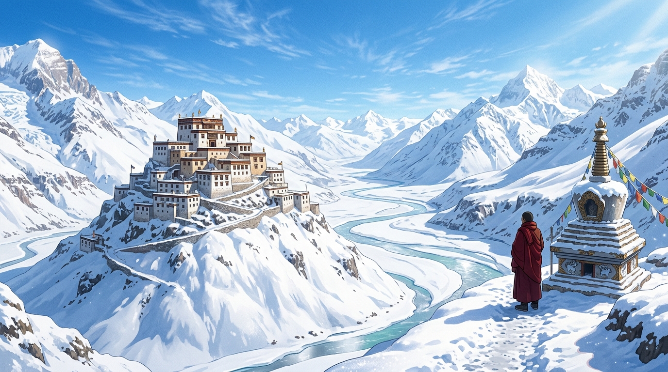 Spiti Valley Winter Expedition (Winter Wonderland 4x4)